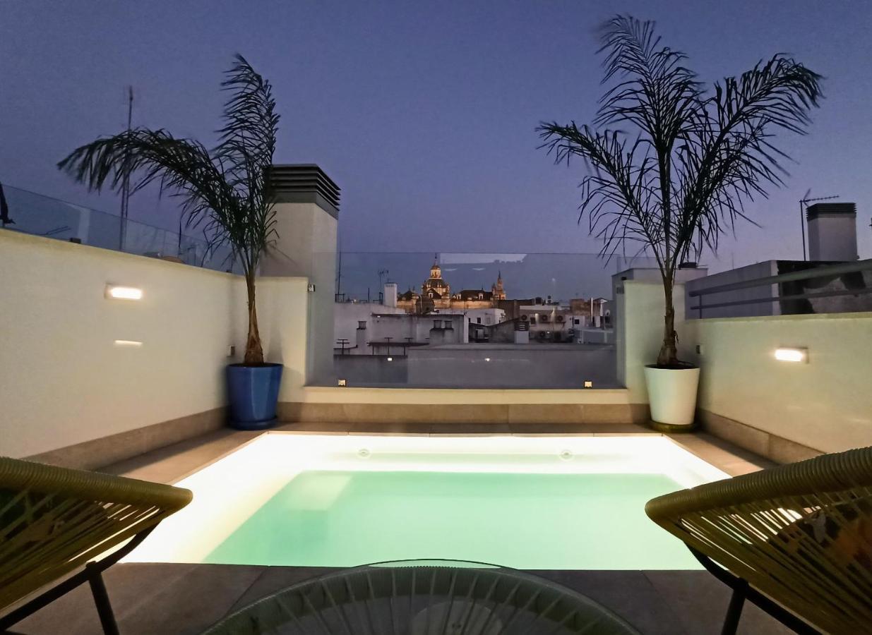 Апартаменти Luxury Penthouse With Private Pool Setas Monument Севілья Екстер'єр фото