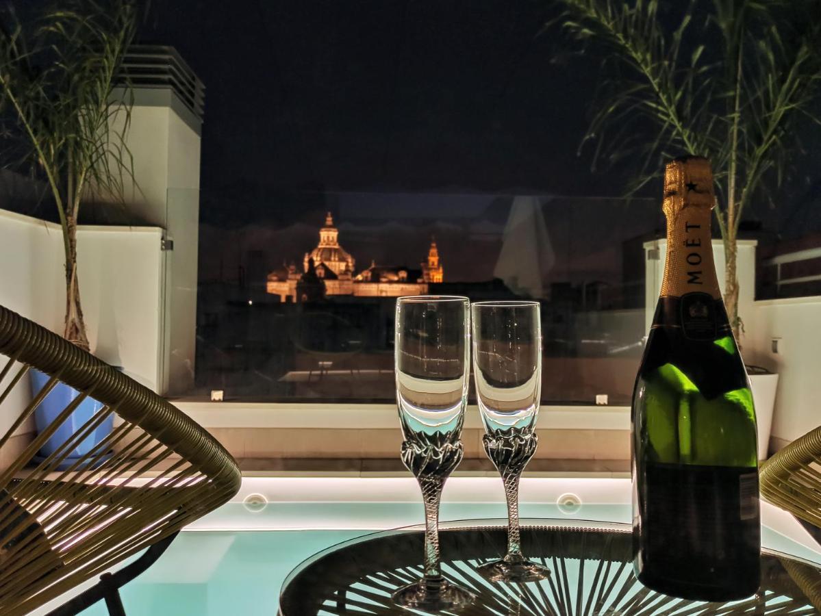 Апартаменти Luxury Penthouse With Private Pool Setas Monument Севілья Екстер'єр фото